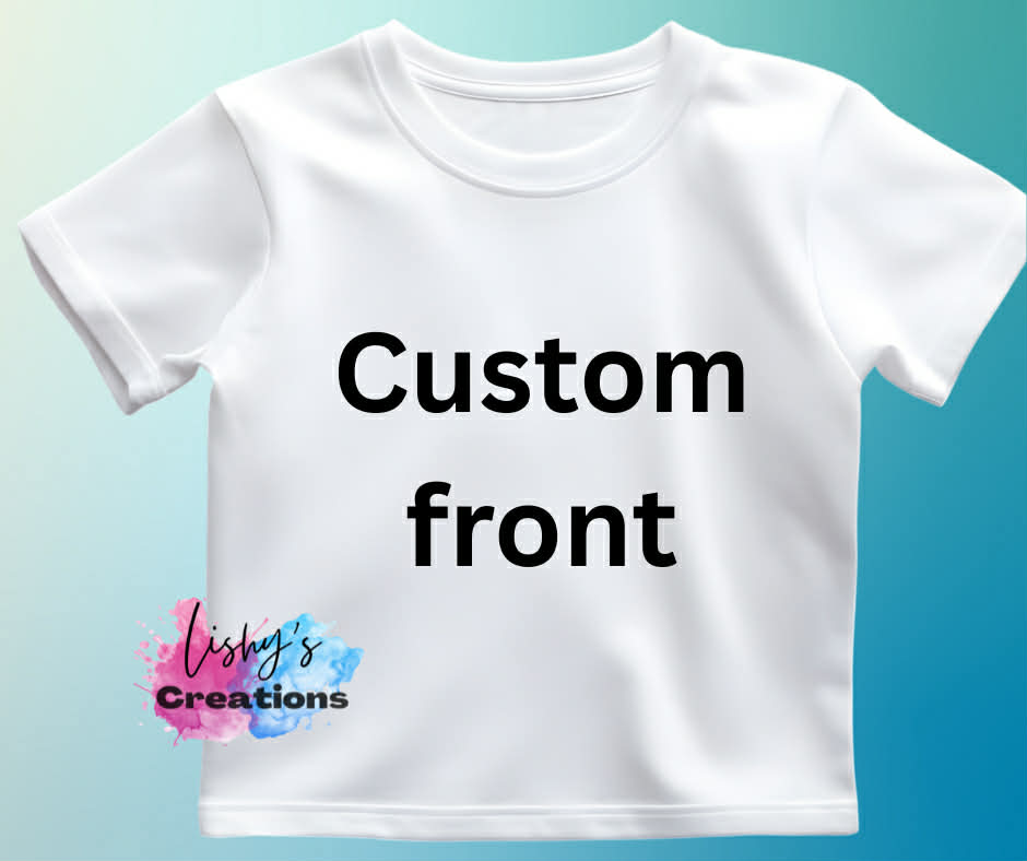 Custom order shirts