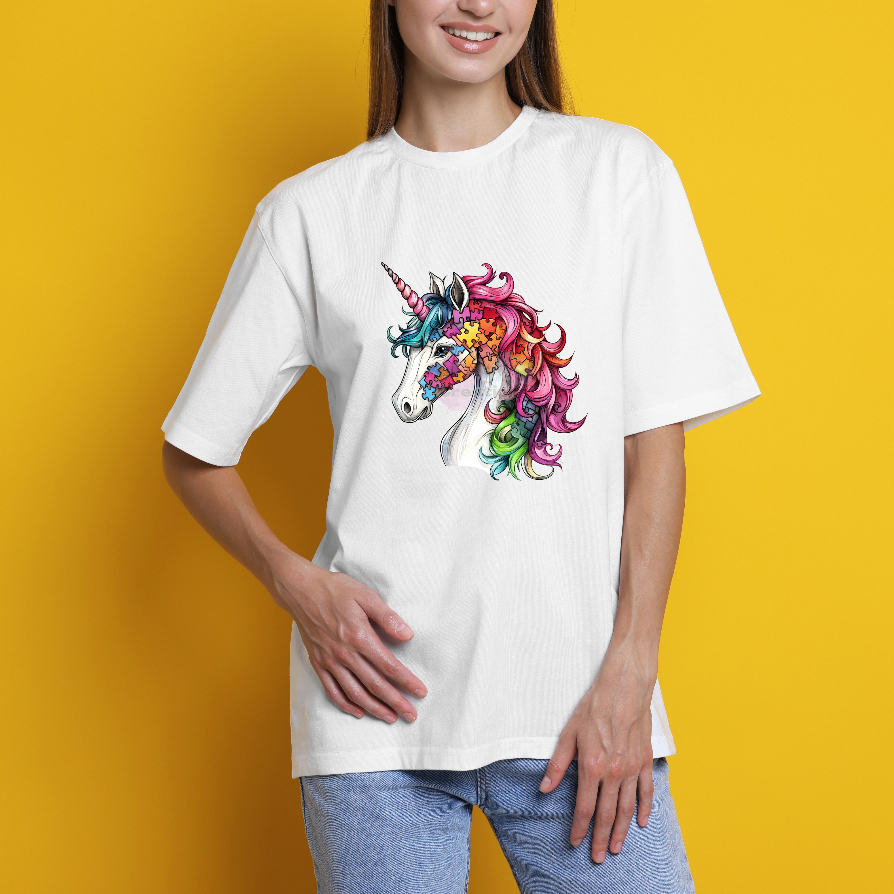 Autism Awareness shirt WHITE kids