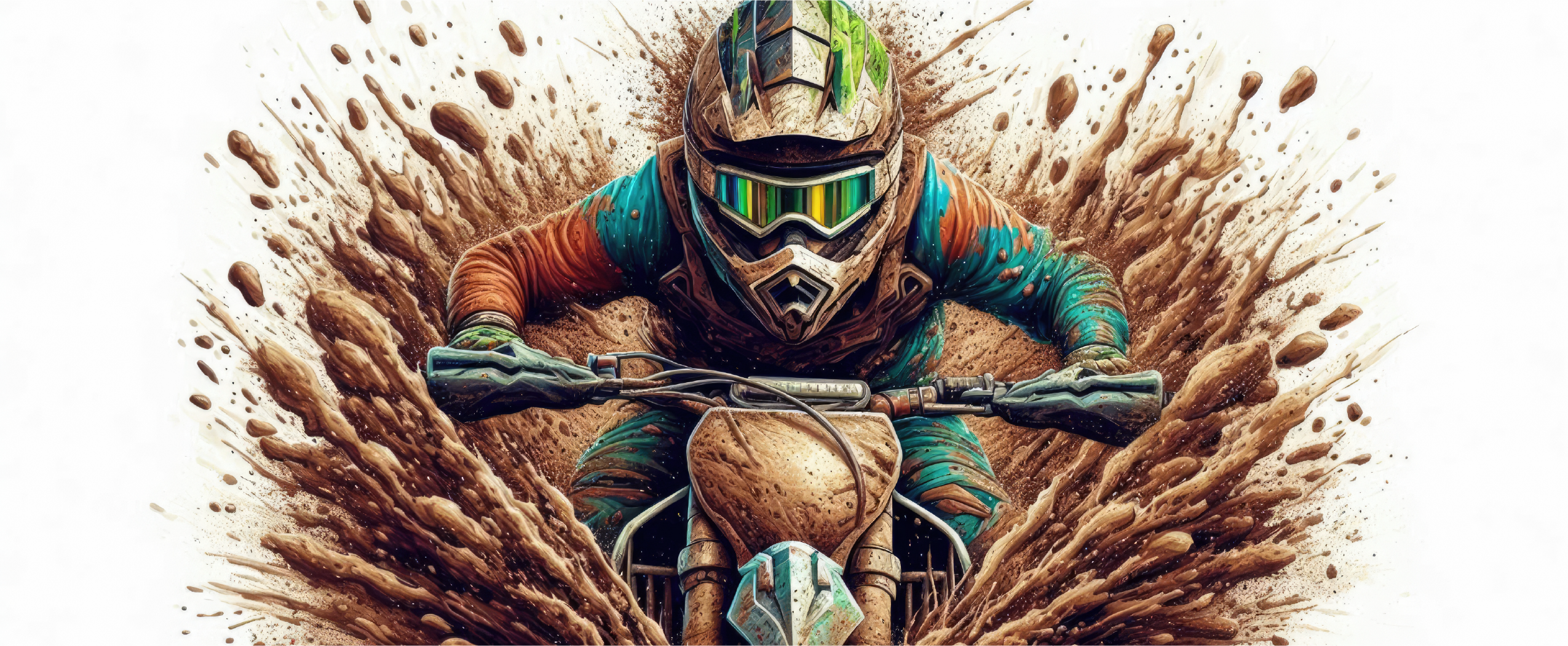 UV wrap Motorbike