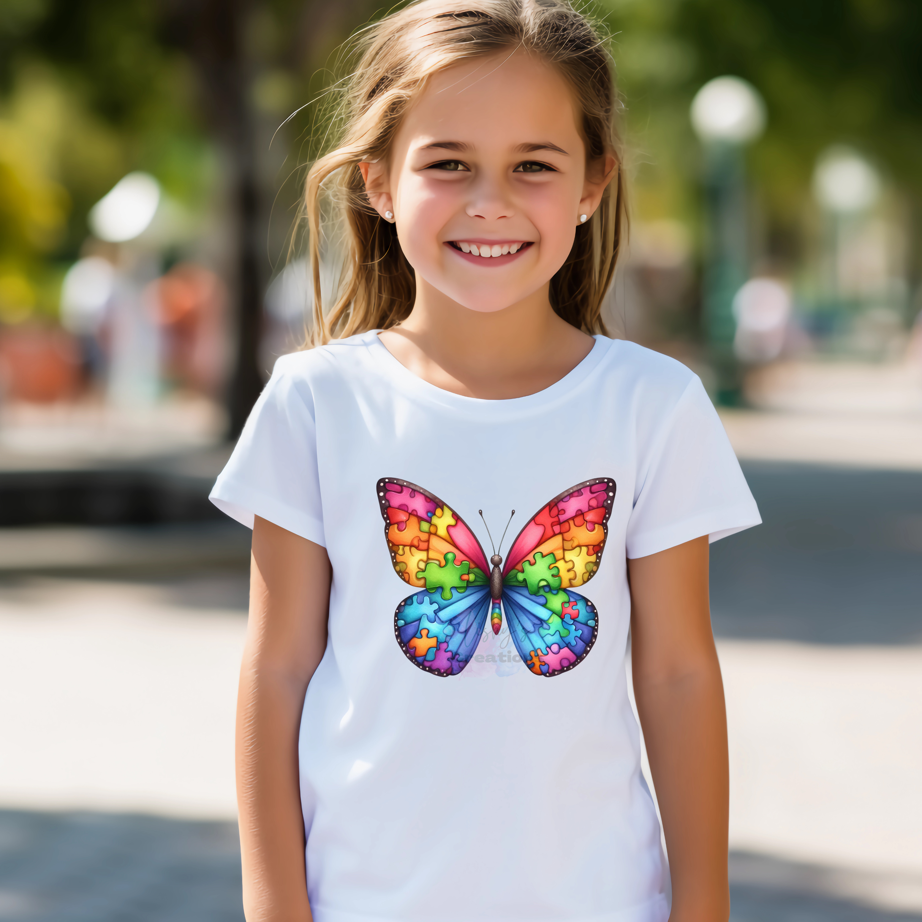Autism Awareness shirt kids white shirt
