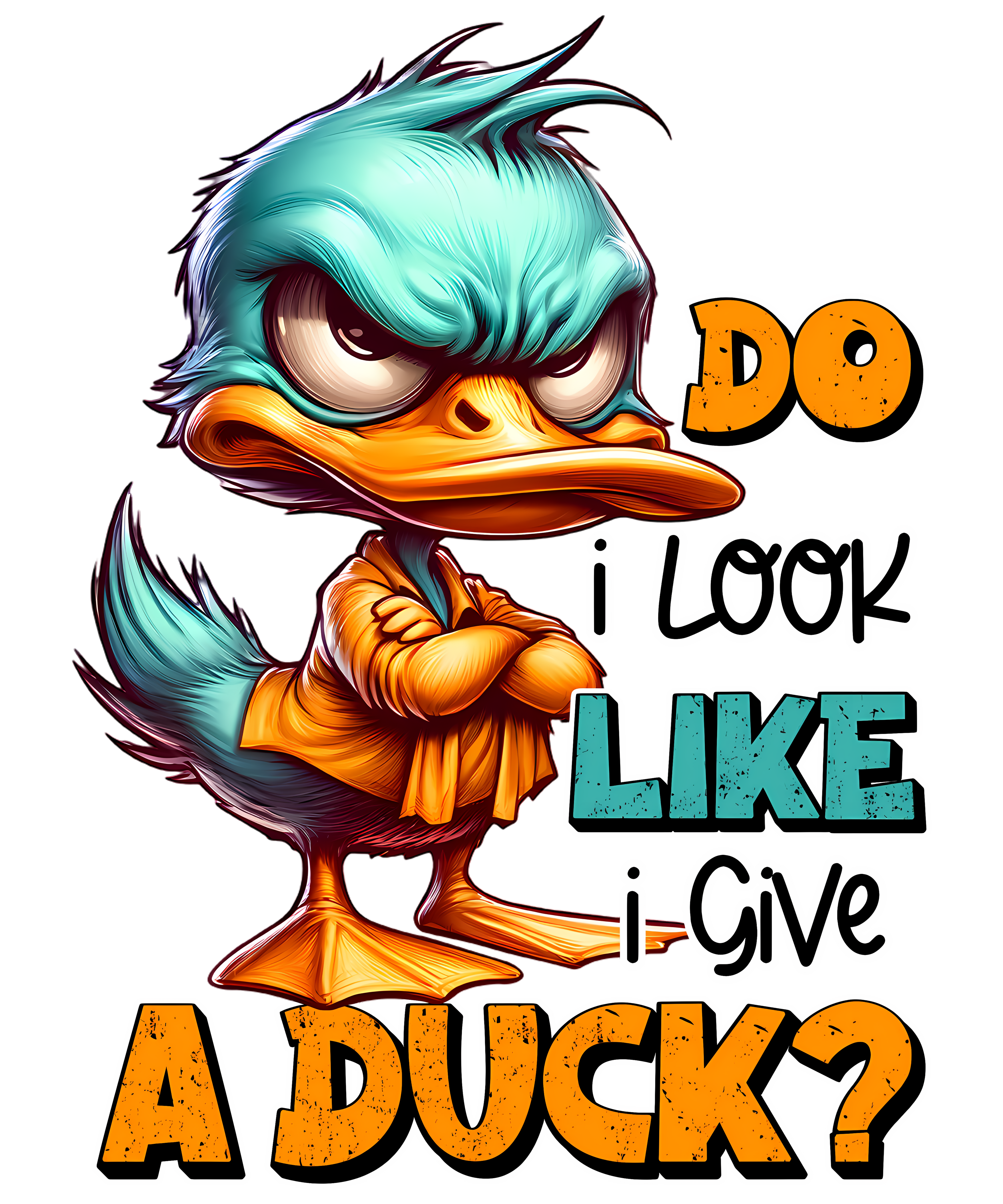 Do i look like i give a DUCK?