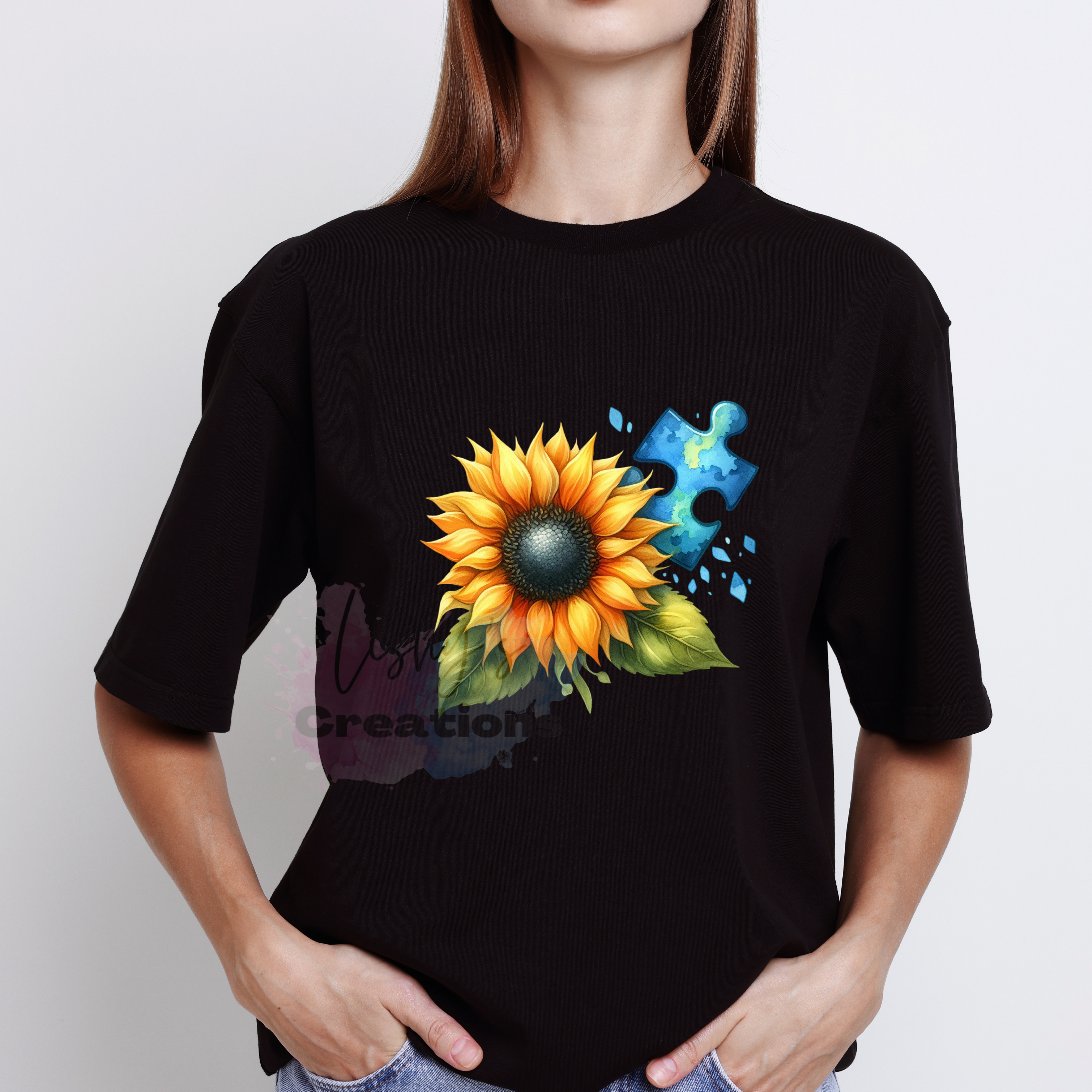 Autism Awareness shirt BLACK SHIRT ADULTS