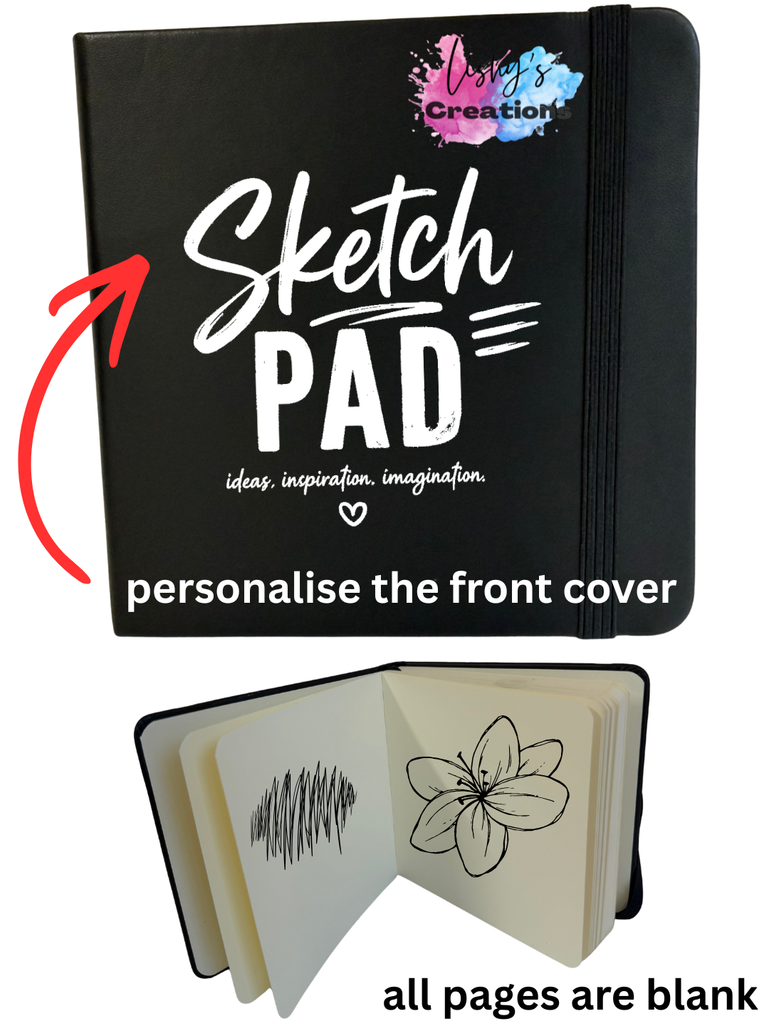 Personalised sketch pad