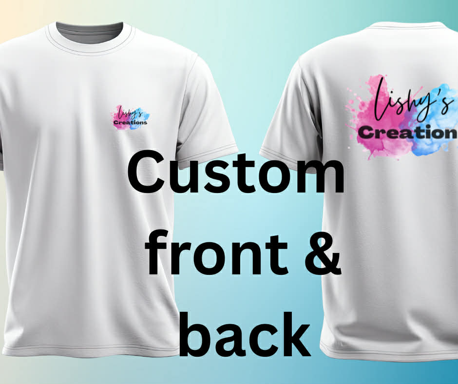 Custom order shirts